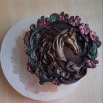 قالب سیلیکونی اسب بهاری